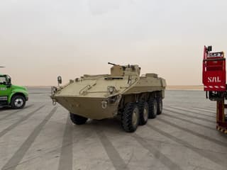 Russia's newest BTR-22 with the "Ballista" will be sent abroad for the first time