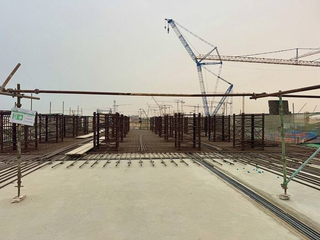 Reinforcement of the fresh nuclear fuel storage facility foundation has begun at Unit 3 of the El Dabaa Nuclear Power Plant in Egypt