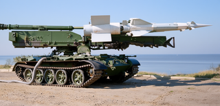 Cuba mounted S-125 anti-aircraft systems on T-55 tanks to defend the skies