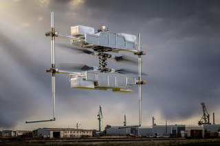 Desarrollaron en Russia un helicóptero transformable con propulsión eléctrica y rotores coaxiales