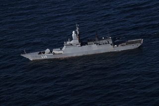 Las corbetas "Gromkiy" y "Gremyashchiy" destruyeron un submarino de un enemigo simulado con un torpedo "Paket-NK" cerca de las Kuriles
