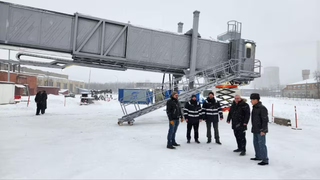 High-Precision Systems are preparing to deliver the first Russian passenger boarding bridge to an airport by the end of summer