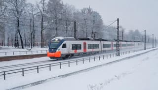 Новейший российский высокоскоростной поезд показали в Эр-Рияде