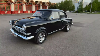 Fusión de la industria automotriz estadounidense y del clásico soviético: un inusual GAZ-21 "Volga" de 1966 se vende en Moscow