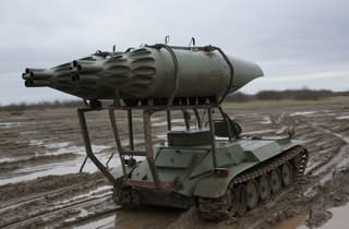 En Rusia se creó el primer MLRS robótico "Cultivador" con bloques de aviación UB-32-57