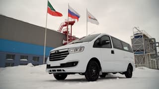A Competitor to the Sobol: Production of Sollers SF1 Minivans Launched in Yelabuga