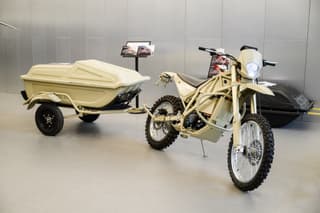 Rostec presenta ocho drones nuevos y la moto eléctrica "Izh-Enduro" con sidecar