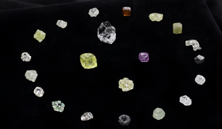 Rarest Diamonds Shown in Yakutia: "Peacock Feather", "Needle" and "Heart"