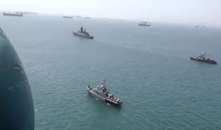 La corbeta "Stoikiy" y el catamarán misilístico del KSIR: aparecieron imágenes de los ejercicios de Russia e Iran