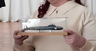 A mock-up of the new submarine Ulyanovsk was shown live for the first time: it will not become a Poseidon carrier