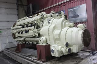 Repair of M510 marine diesel engines for warships carried out at KMZ