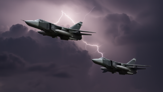 Two third-generation Su-24 bombers intercepted in Qatar's sky