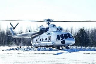 Guardián celeste de la taiga: el Mi-8MTV-1 reforzó la base aérea en la región de Amur