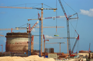 Support Truss Installed on Second Unit of El Dabaa NPP