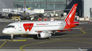 SSJ-100 Red Wings landed in Kazan due to landing gear problem