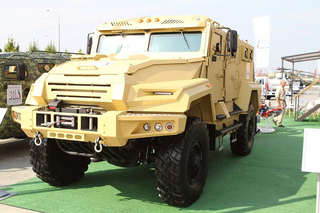 Russian armored vehicles "Spartak" appeared on the streets of Tehran
