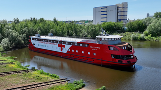A New Ferry and Passenger Vessel to Be Built Based on the Project 132PK Floating Polyclinic