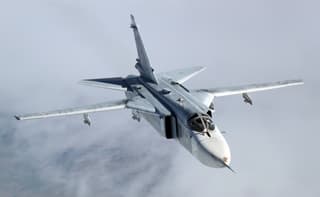 Su-24 bombers destroyed mock enemy ships in the Baltic