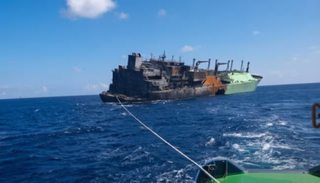 El cable no resistió: un remolcador egipcio soltó el buque gasero ruso Arctic Metagaz en mar abierto