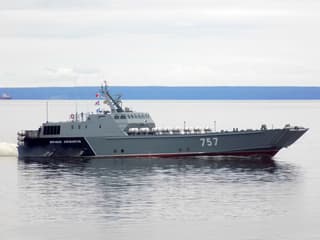 La ametralladora pesada de Vladimirov ayudó a la tripulación de la lancha de desembarco "Michman Lermontov" a alcanzar un objetivo marítimo