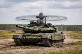 Ural engineer invented a "meat grinder" for tanks against drones