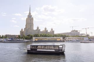 Moscow has received 15 "Ecobus" project passenger electric vessels since 2023