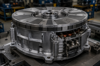 Kaliningrad engineers developed a new type of axial electric motor with a rotor