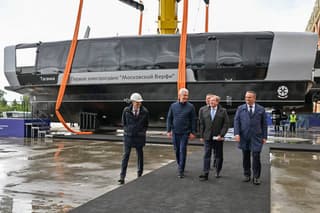 Cuatro embarcaciones eléctricas del proyecto "Moskva 1.0" botadas en la capital rusa