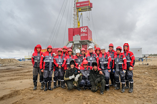 New generation drilling rig launched at Kholmogorskoye field
