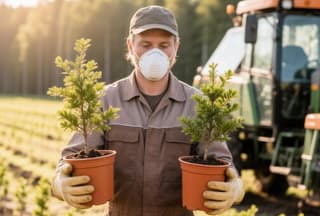 Will replace humans: a device for feeding seedlings into tree-planting machines invented in Siberia