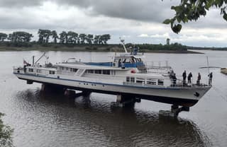 Построенный в Китае теплоход «Исток», принадлежащий Амурводпути, отремонтируют на Дальнем Востоке