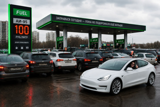 Fuel Shortage in the Country Did Not Make Russians Massively Switch to Electric Vehicles