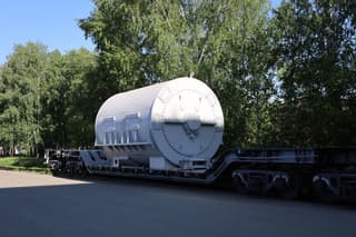 130 МВт вместо полувекового агрегата: на Новосибирскую ТЭЦ-3 прибыл новый турбогенератор