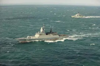 Russian corvette "Soobrazitelny" blocked the approach of a German patrol vessel to the KIRA K tanker in the Baltic Sea