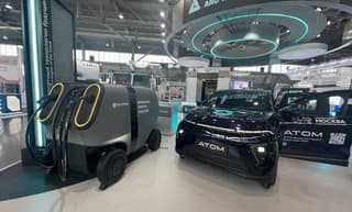 Rosatom created a charging station that comes to the electric car itself