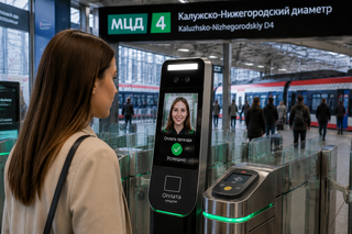 Москвичи смогут оплачивать проезд «лицом» на МЦД-4