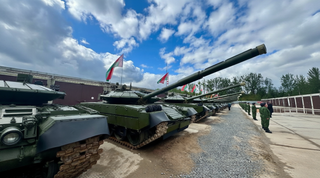 Беларусь получила огромную партию модернизированных танков Т-72БМ2