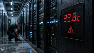 La sala de servidores se convirtió en un horno: el calor en Europa desconectó miles de sitios web de proveedores de alojamiento rusos