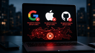 Three Internet windows slammed shut at once: Google, Apple, and GitHub are not opening in Russia