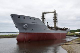 Новый российский танкер «Алексей Шеин» для ВМФ России спустили на воду