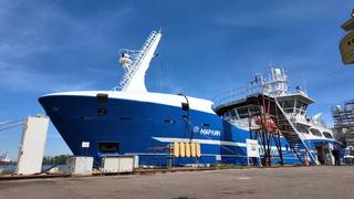 Russian vessel of Norwegian "Marlin" project set sail