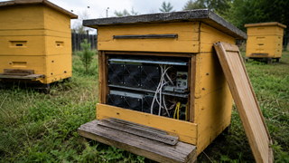 Mining honey failed: an illegal crypto farm was found in dacha "hives"