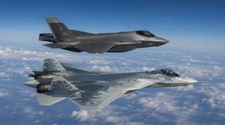 "Invisible" F-35 with RCS of 0.001 m did not scare Su-57 fighter