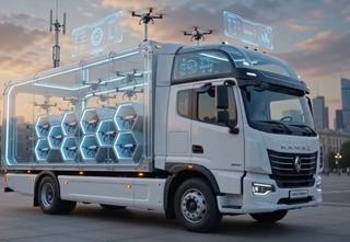 КамАЗ «Компас» превратили в командира роя дронов