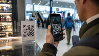 QR code in duty-free turned out to be a phishing trap: travelers attacked at train stations and airports