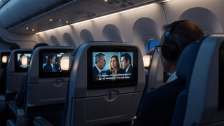 Películas con subtítulos y audiodescripción se proyectarán a bordo de los aviones