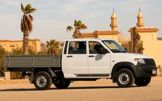 El nuevo UAZ enviado a África para pruebas: el "Profi" se prueba en climas cálidos