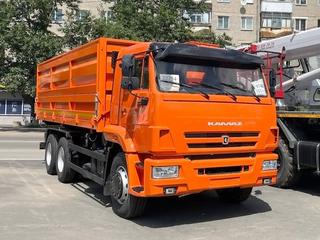 Новый КамАЗ-45143 с казахстанской надстройкой показали в Кокшетау