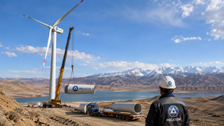 "Rosatom" capturará el viento en Issyk-Kul: el primer parque eólico de la corporación aparecerá en Kirguistán
