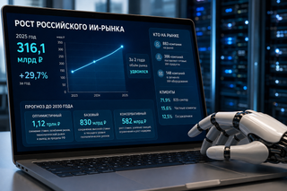 Russian AI market soared by almost 30%: it doubled in two years, reaching 316 billion rubles